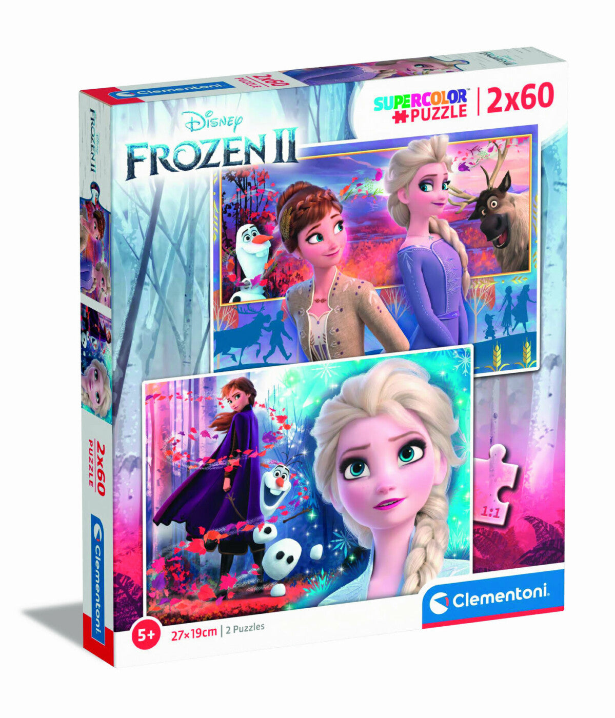 Puzzle Frozen 2 - 2x60 pcs
