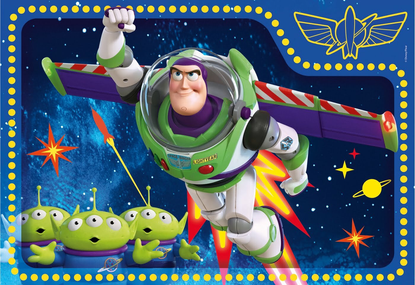 Puzzle Toy Story 4 - 3x48 pcs