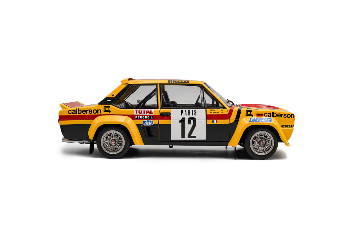 Fiat 131 Abarth Rallye de Monte Carlo 1980 #12 M. Mouton / Arri - 1:18
