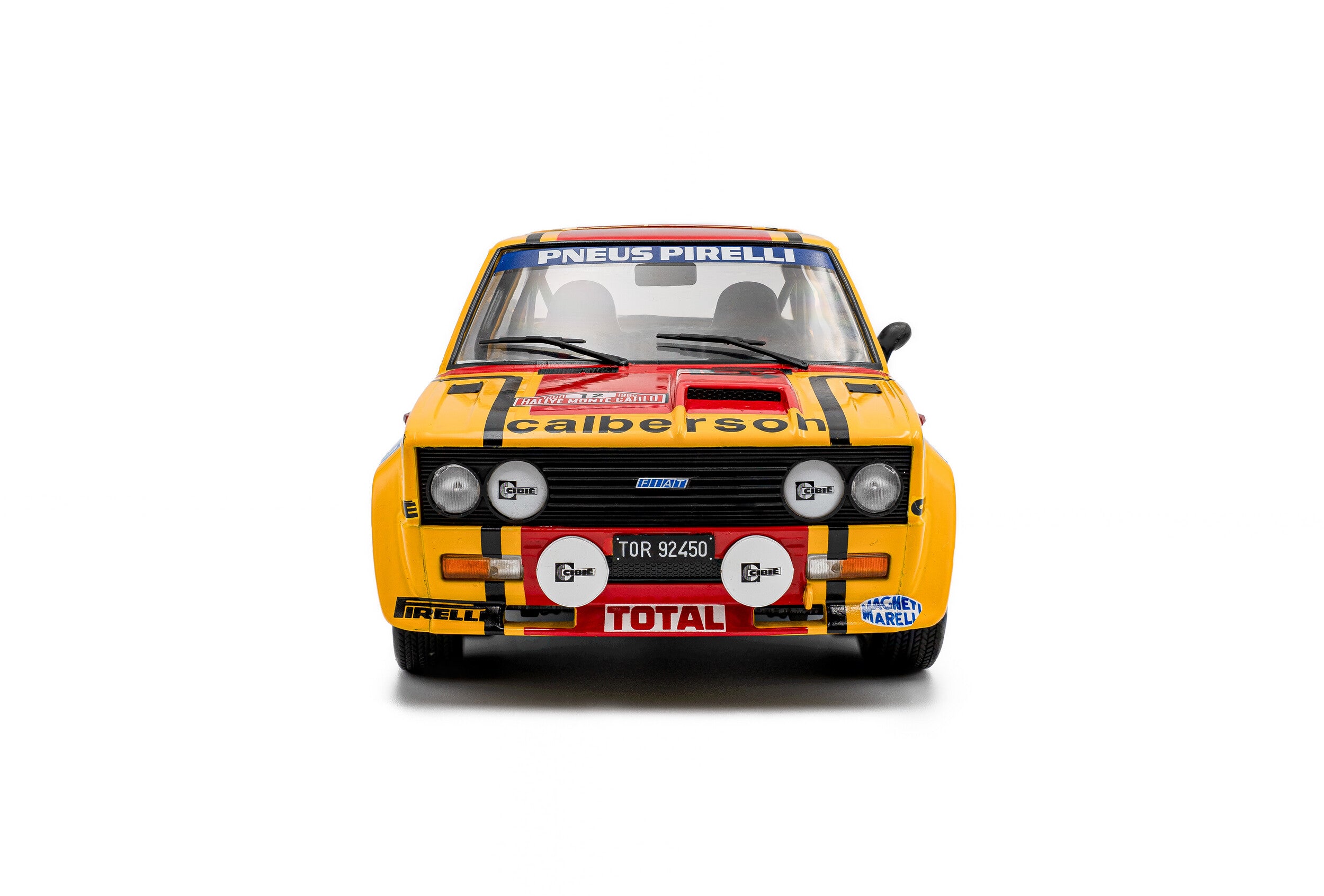 Fiat 131 Abarth Rallye de Monte Carlo 1980 #12 M. Mouton / Arri - 1:18