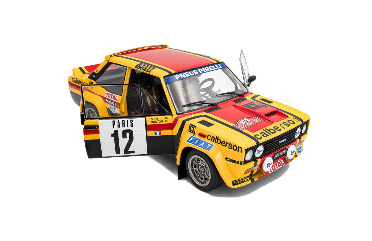 Fiat 131 Abarth Rallye de Monte Carlo 1980 #12 M. Mouton / Arri - 1:18