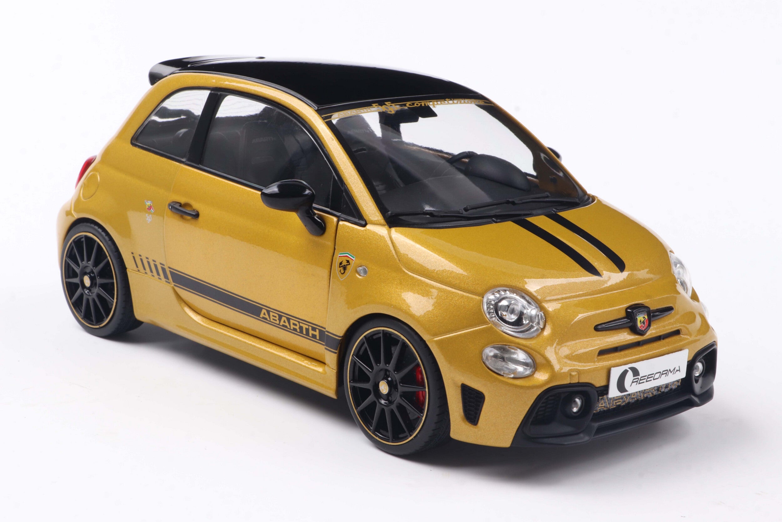 Fiat F595 Abarth Solido Works - 2024 - 1:18