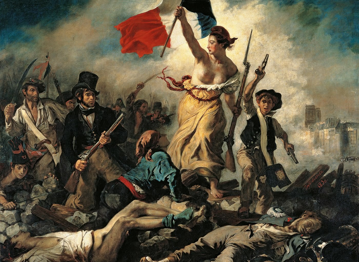 Puzzle Liberty Leading The People - 1000 pcs