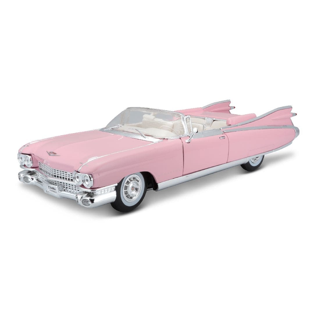 Cadillac Eldorado Biarritz Cabrio, Rosa, 1959 - 1:18