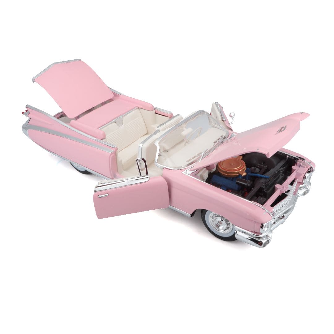Cadillac Eldorado Biarritz Cabrio, Rosa, 1959 - 1:18