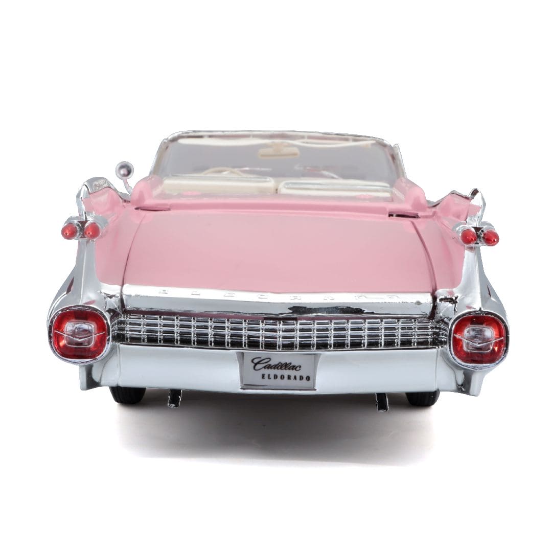 Cadillac Eldorado Biarritz Cabrio, Rosa, 1959 - 1:18