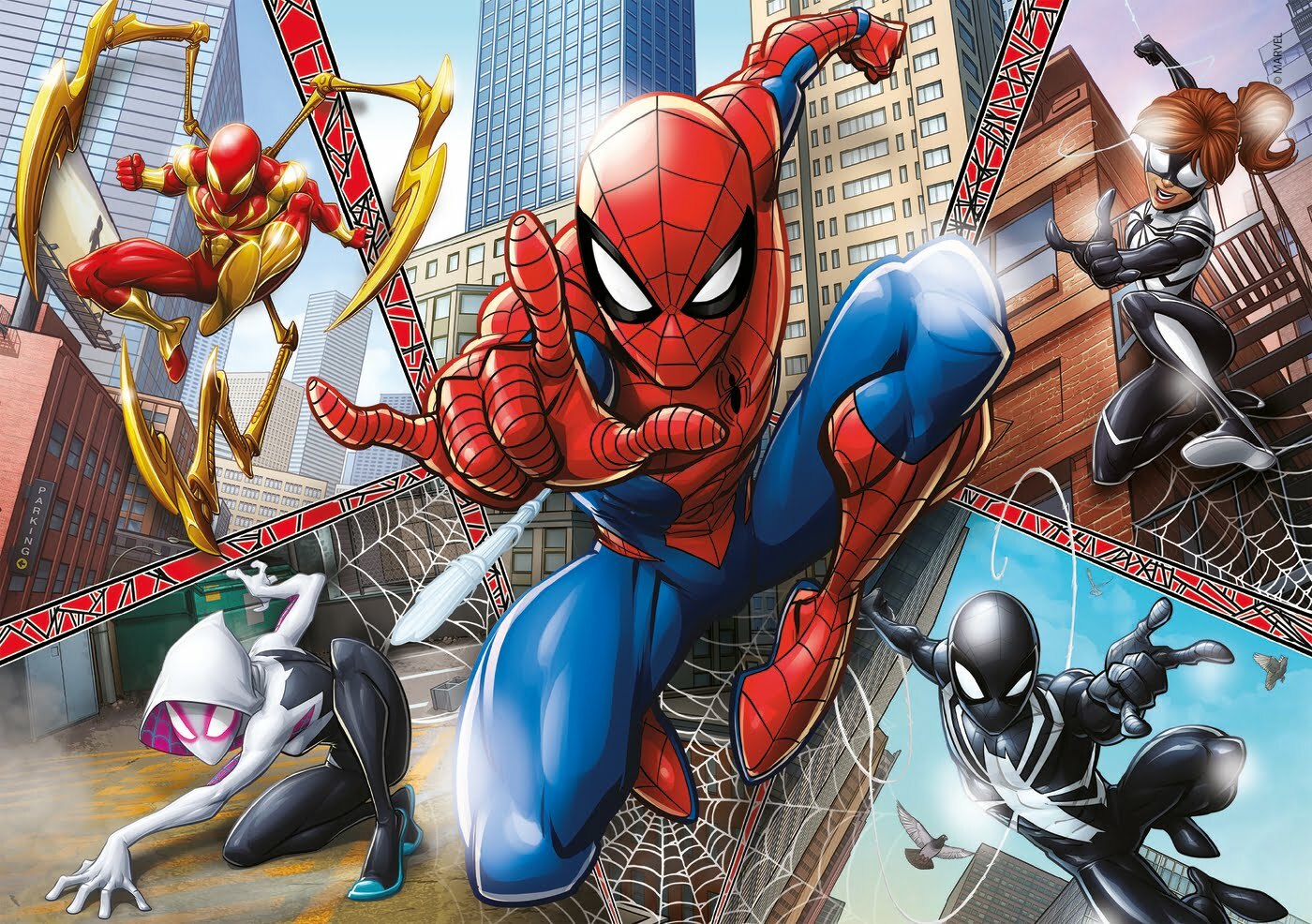 Puzzle Spider Man - 2x60 pcs