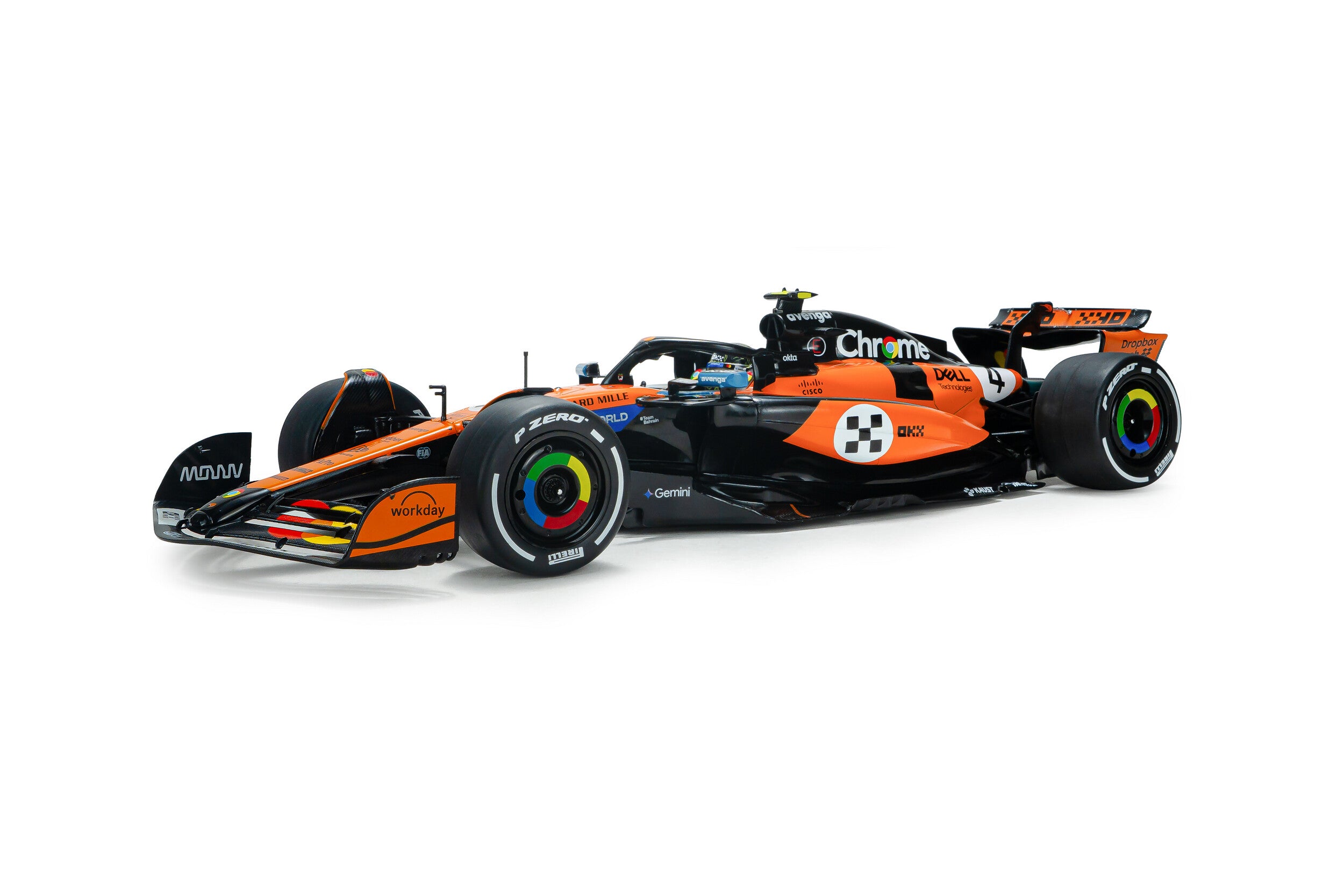 F1 McLaren MCL39 - GP Monaco 2025 - #4 L.Norris - 1:18