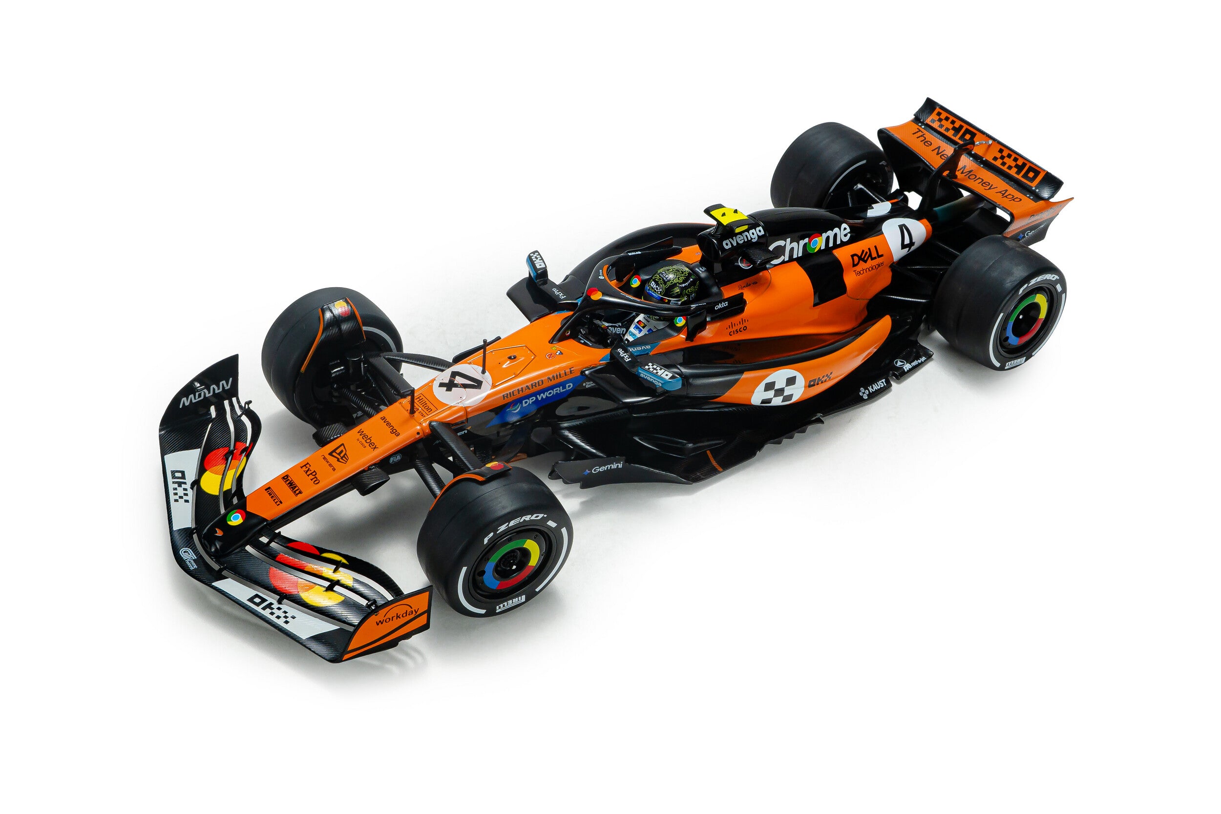 F1 McLaren MCL39 - GP Monaco 2025 - #4 L.Norris - 1:18