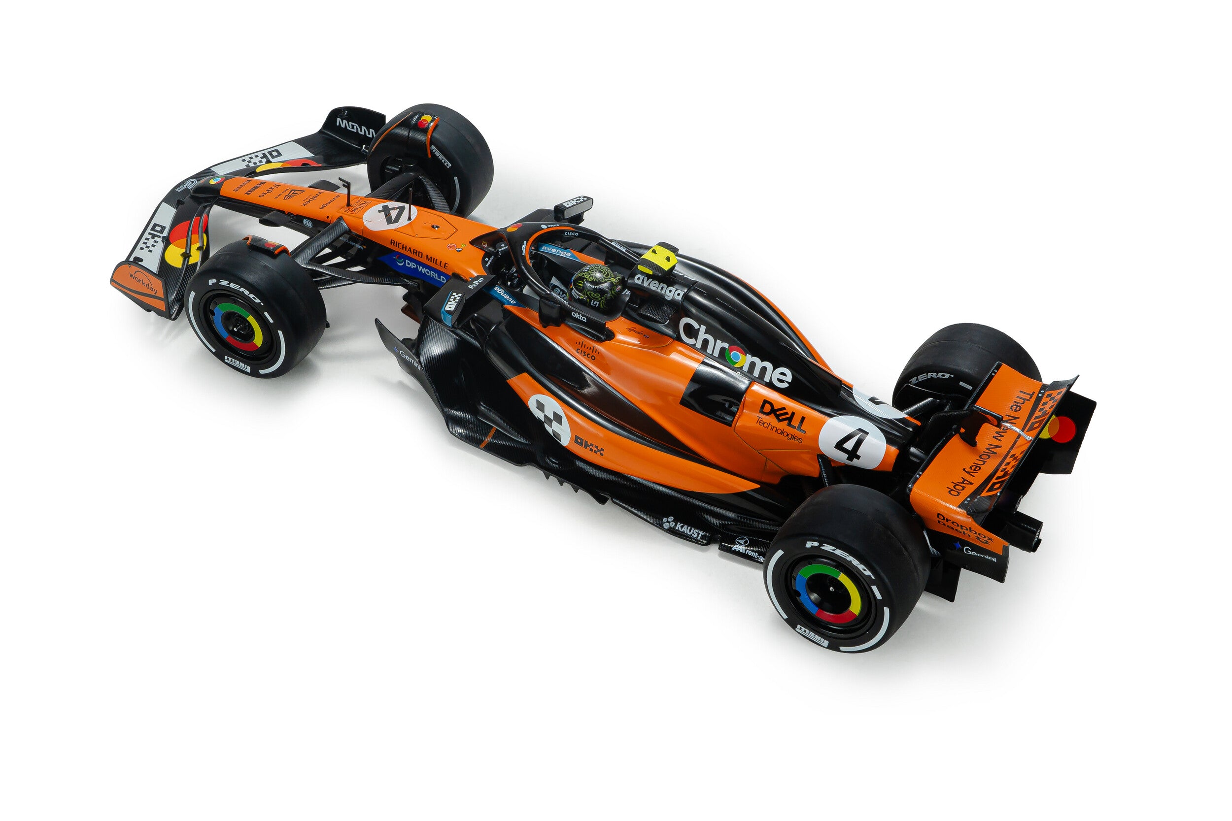 F1 McLaren MCL39 - GP Monaco 2025 - #4 L.Norris - 1:18