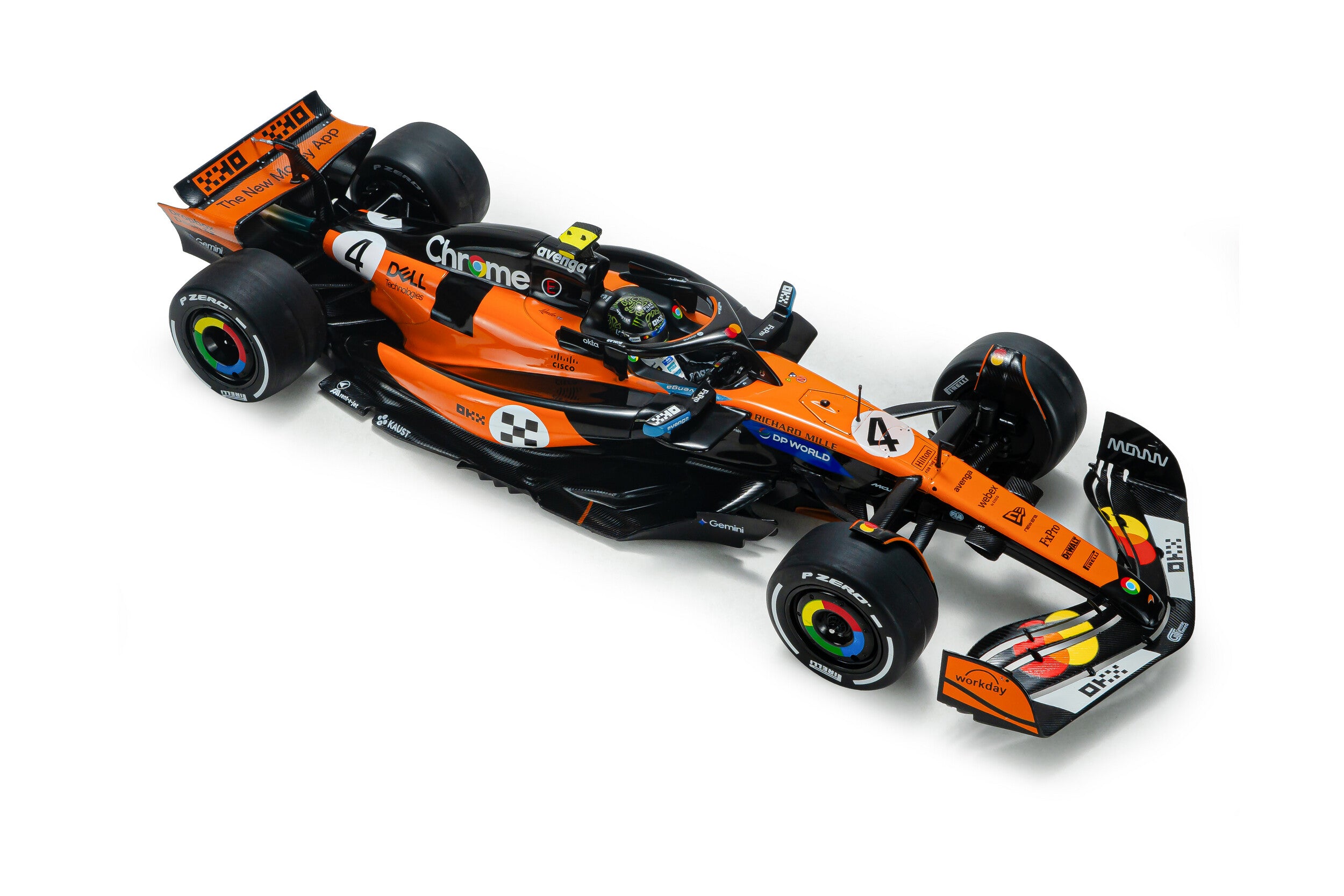 F1 McLaren MCL39 - GP Monaco 2025 - #4 L.Norris - 1:18