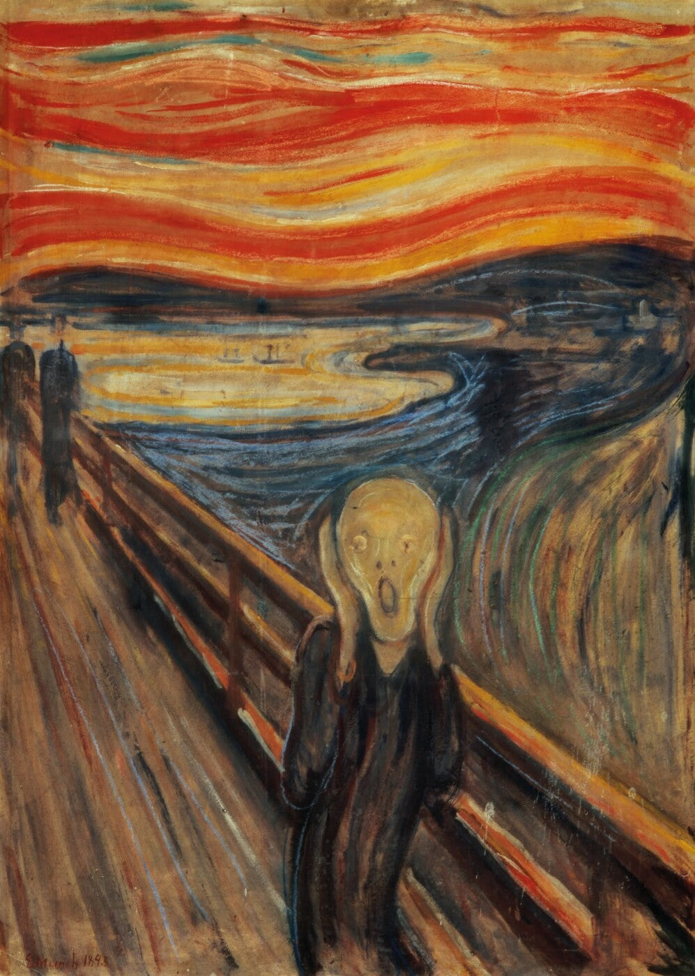 Puzzle L'Urlo Di Munch - 1000 pcs