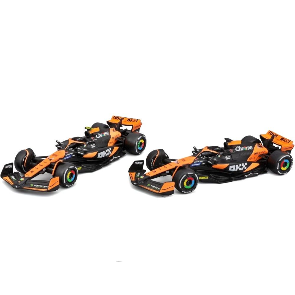 F1 Mclaren Mcl 38 #4 L.Norris + #81 O.Piastri 2024 - 1:43