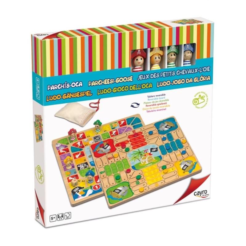 Jogo Piratas Ludo-Ganso