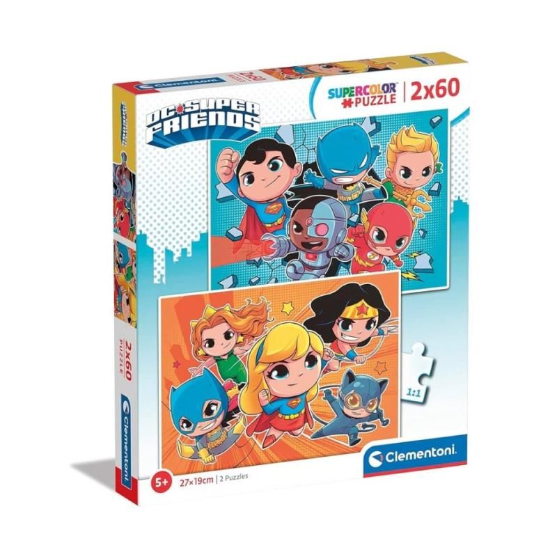Puzzle DC Comics - 2x60 pcs