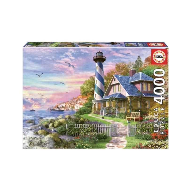 Puzzle Farol Em Rock Bay - 4000 pcs