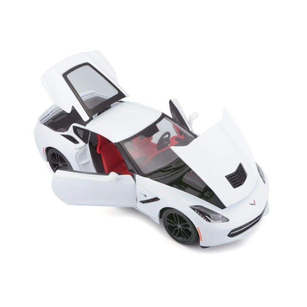 Chevrolet Corvette Stingray Z51 (C7), Branco, 2014 - 1:18
