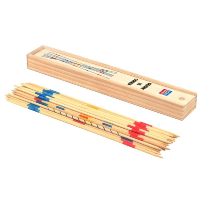 Mikado em Caixa de Madeira