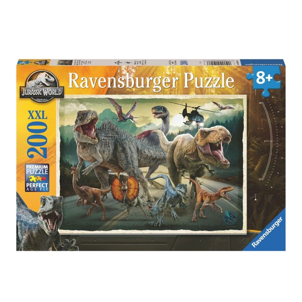 Puzzle Mundo Jurássico - 200 pcs