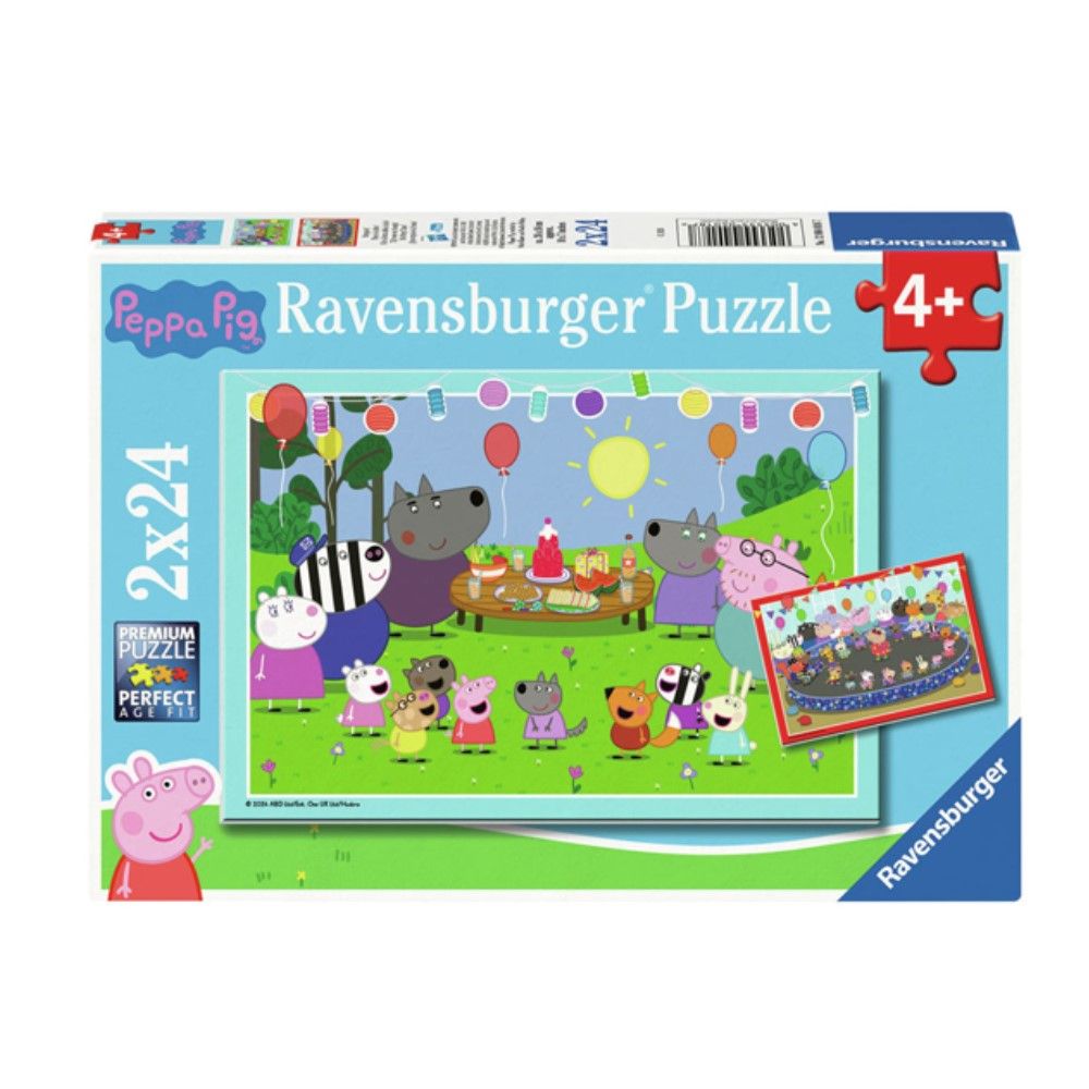 Puzzle Peppa Pig - 2x24 pcs