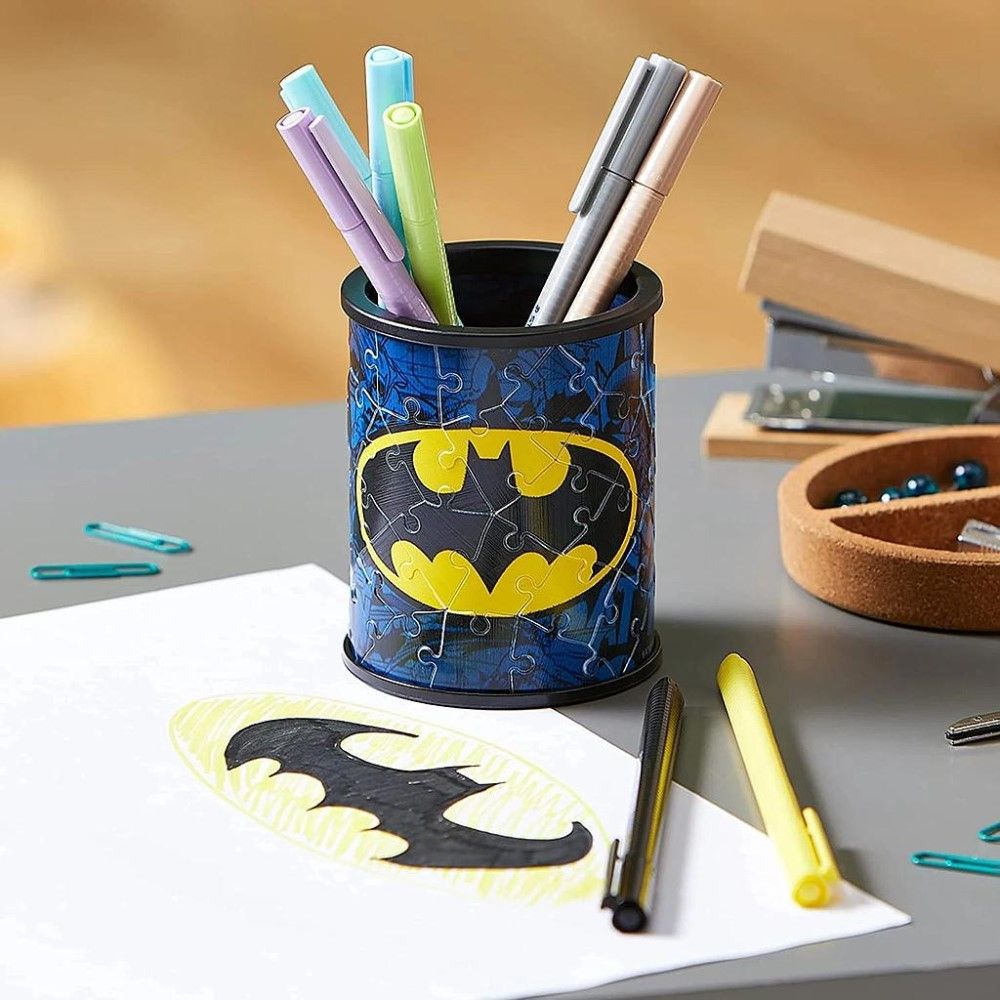 Puzzle 3D - Porta Lápis Batman