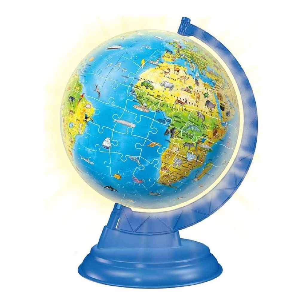 Puzzle 3D - Globo Com Luz