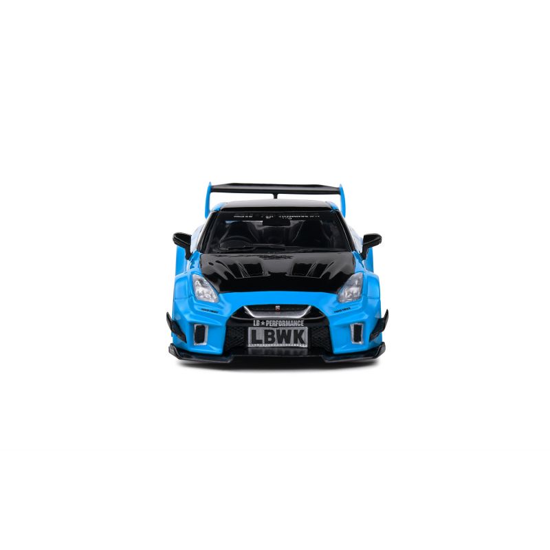 Nissan GT-R R35 LBWK Silhouette - Miami Blue - 2019 - 1:43