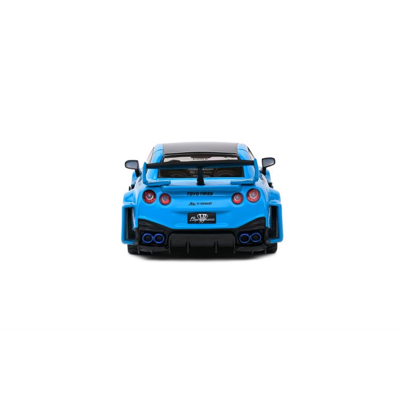 Nissan GT-R R35 LBWK Silhouette - Miami Blue - 2019 - 1:43