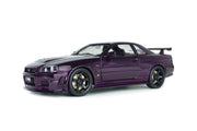 Nissan Skyline GT-R (BNR34) - Midnight Purple - 1999 - 1:18