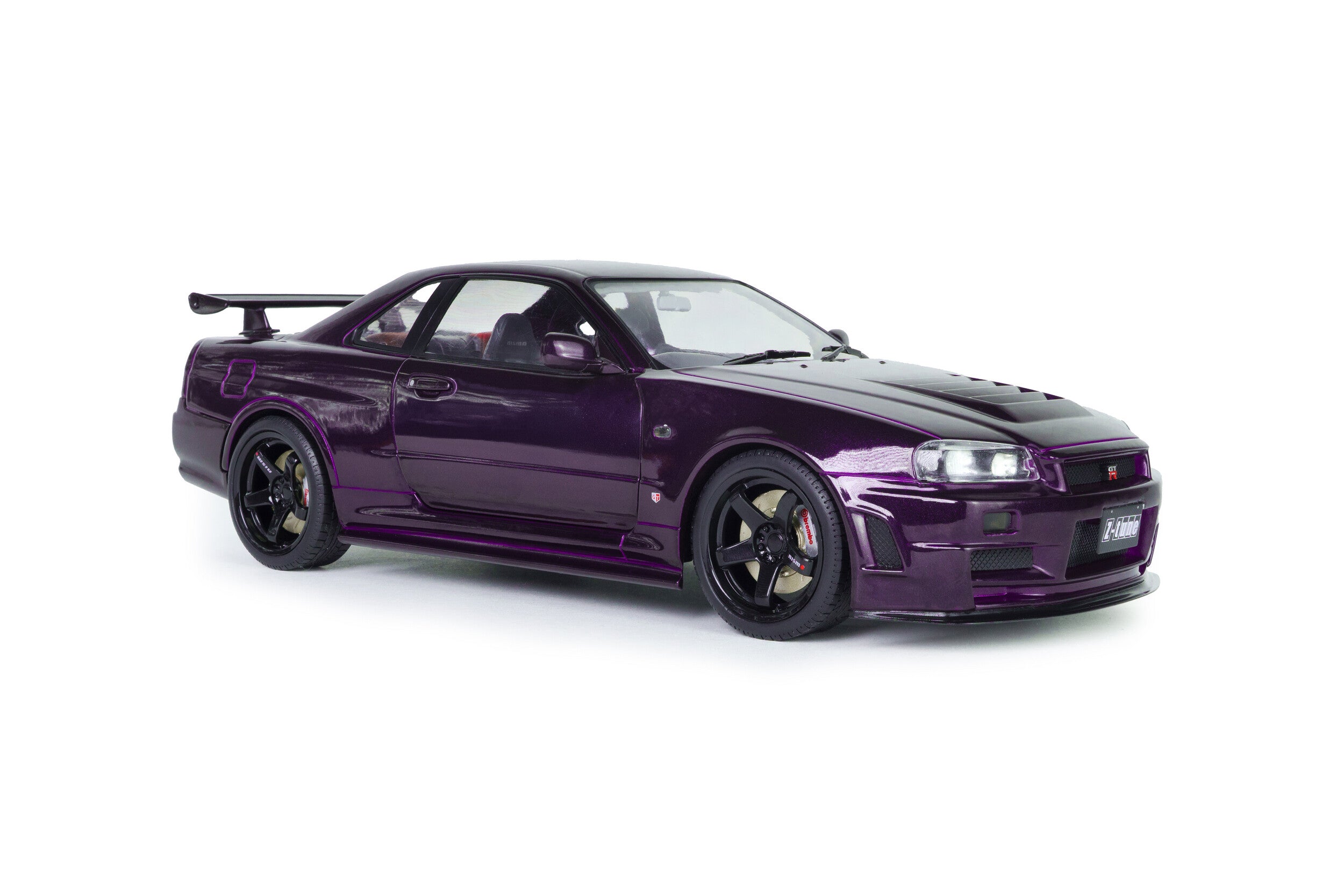 Nissan Skyline GT-R (BNR34) - Midnight Purple - 1999 - 1:18