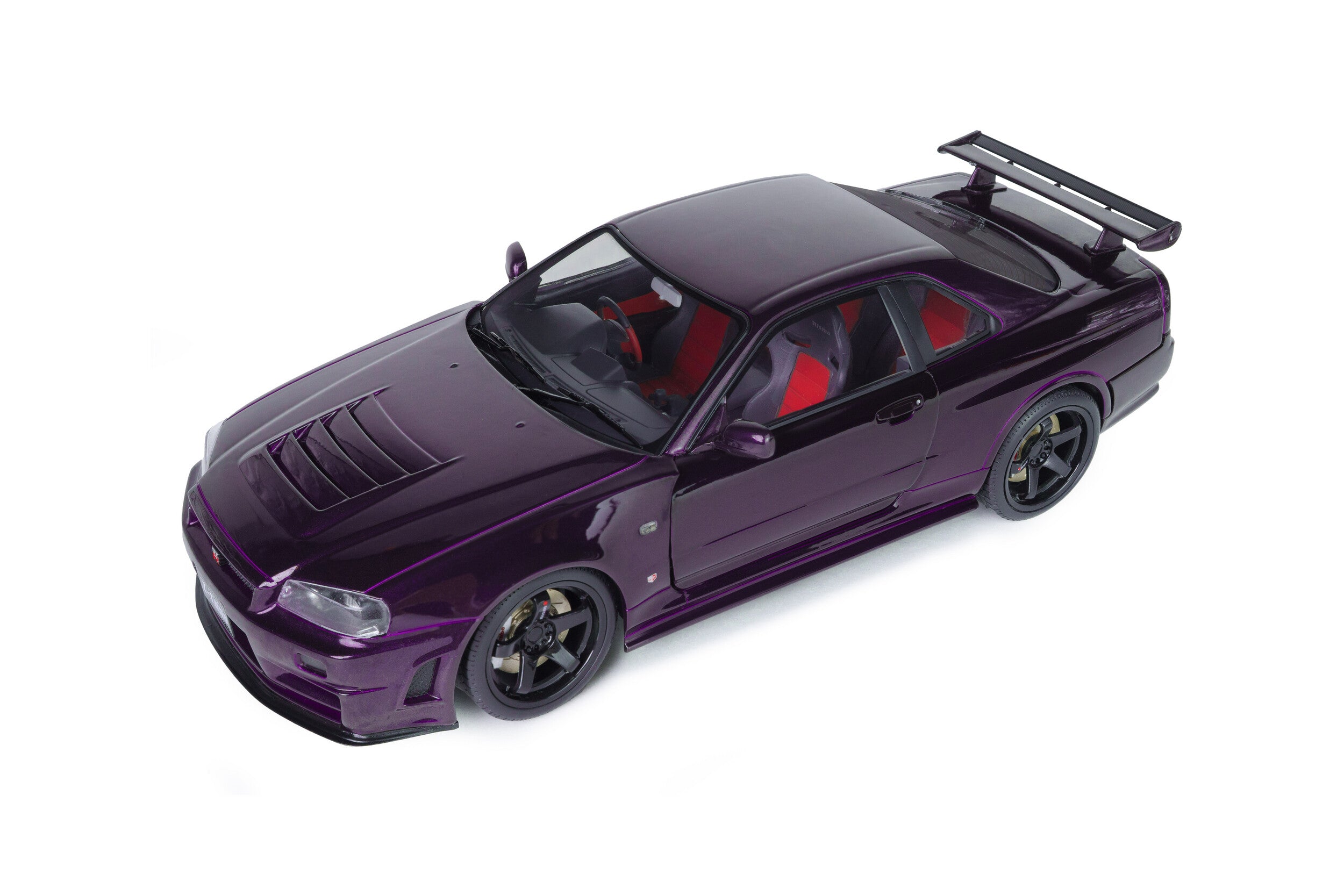 Nissan Skyline GT-R (BNR34) - Midnight Purple - 1999 - 1:18