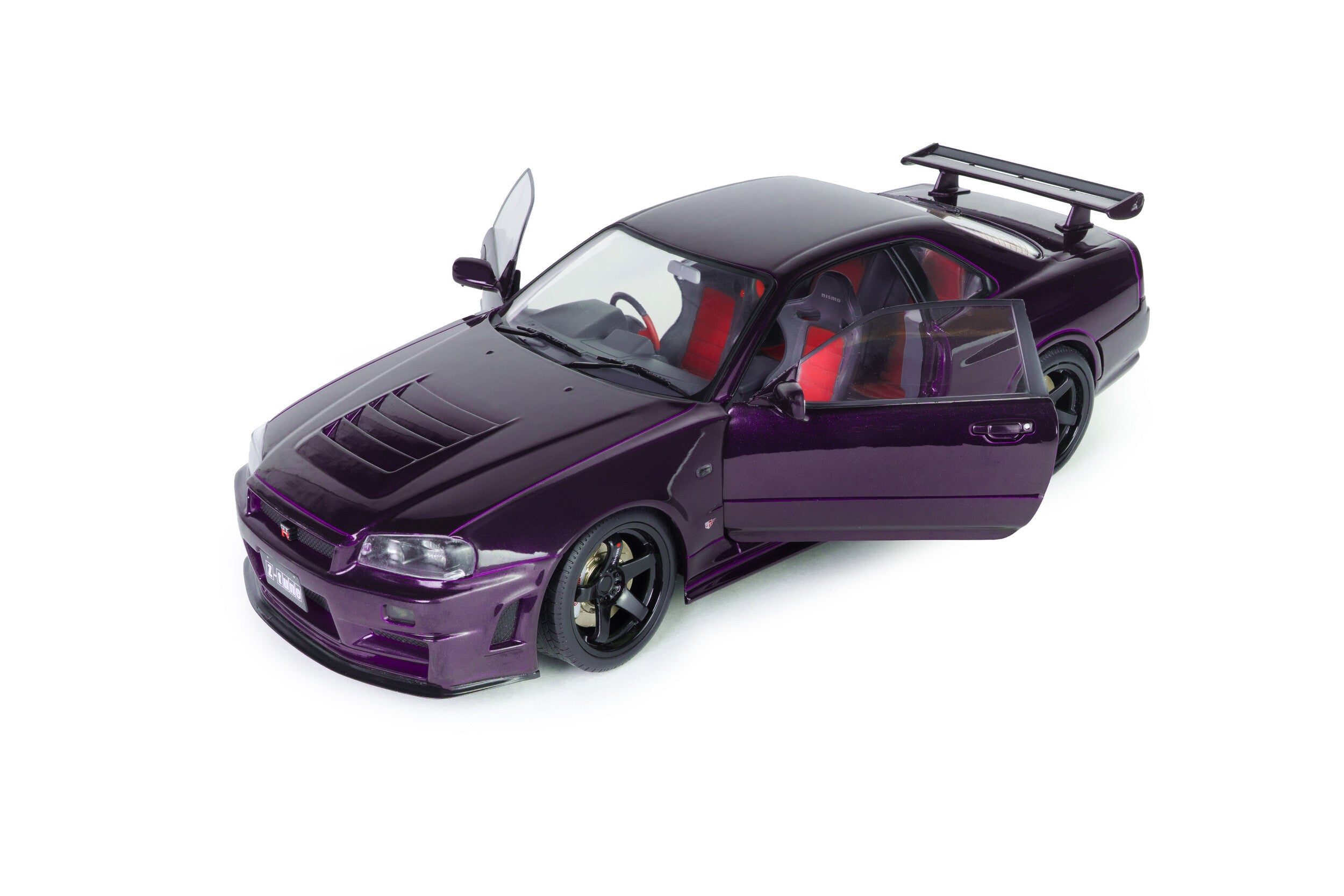 Nissan Skyline GT-R (BNR34) - Midnight Purple - 1999 - 1:18