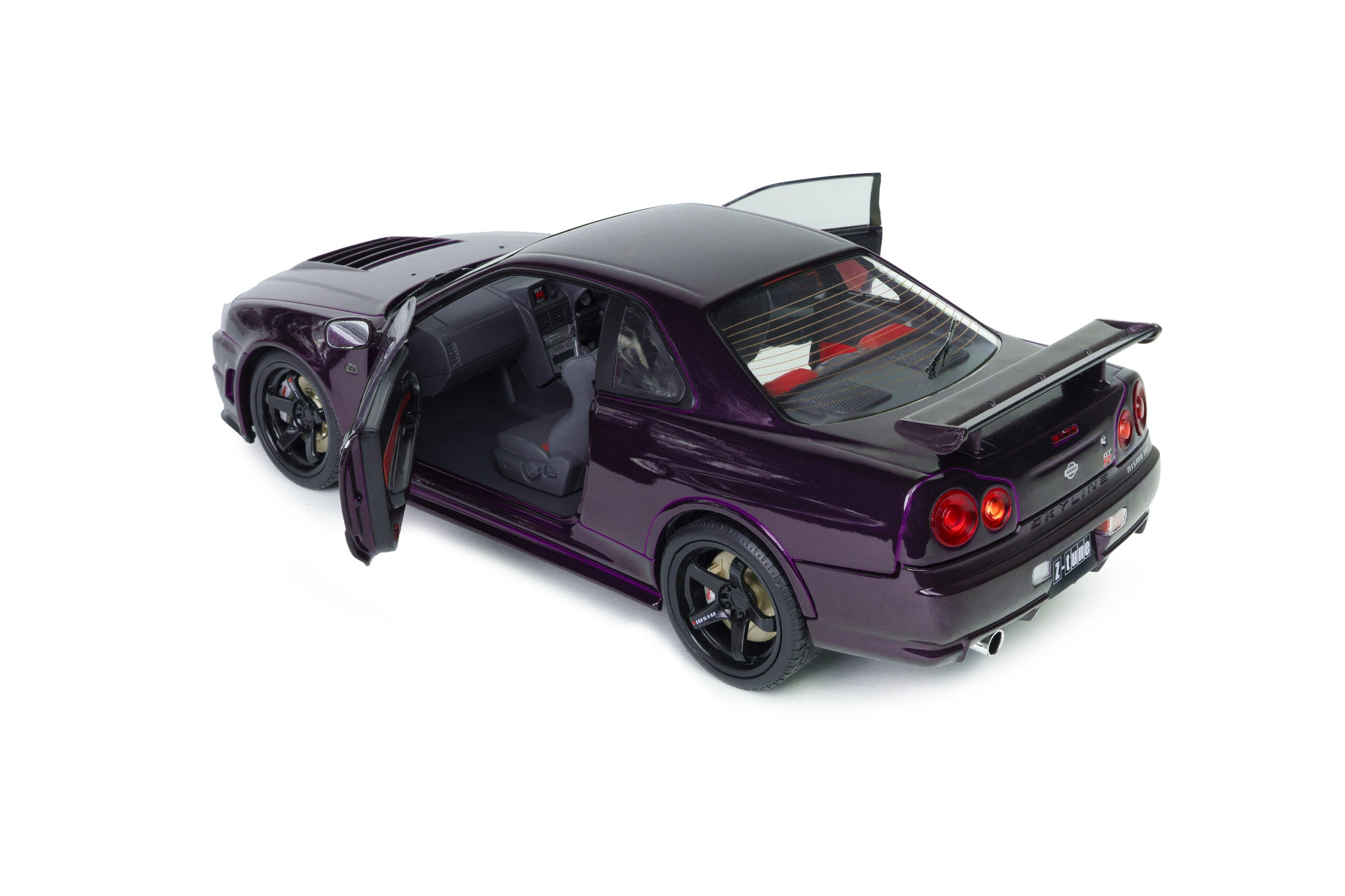 Nissan Skyline GT-R (BNR34) - Midnight Purple - 1999 - 1:18