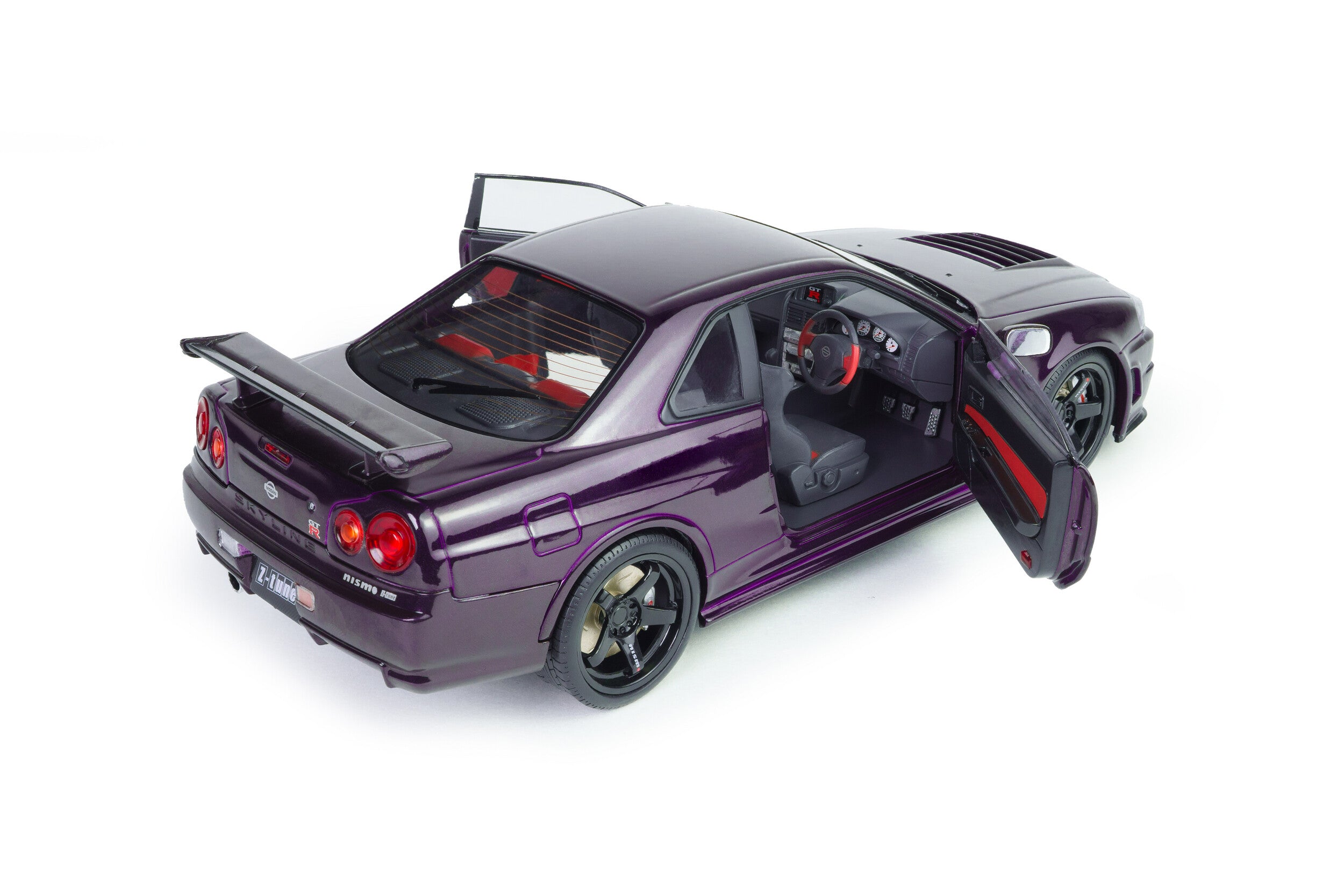Nissan Skyline GT-R (BNR34) - Midnight Purple - 1999 - 1:18