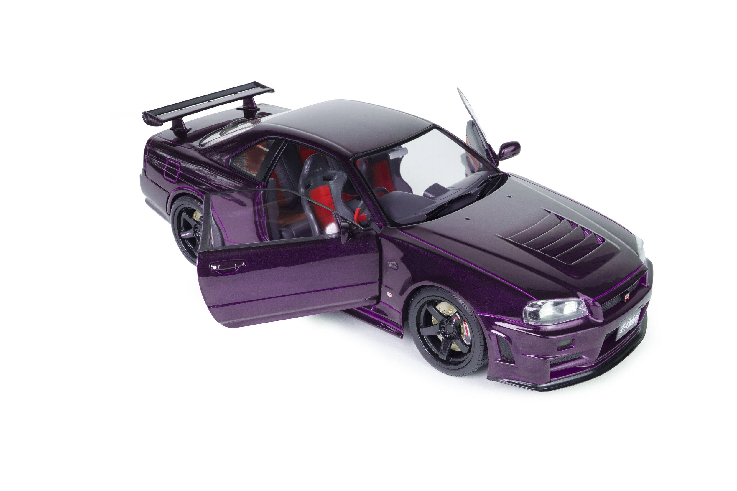 Nissan Skyline GT-R (BNR34) - Midnight Purple - 1999 - 1:18