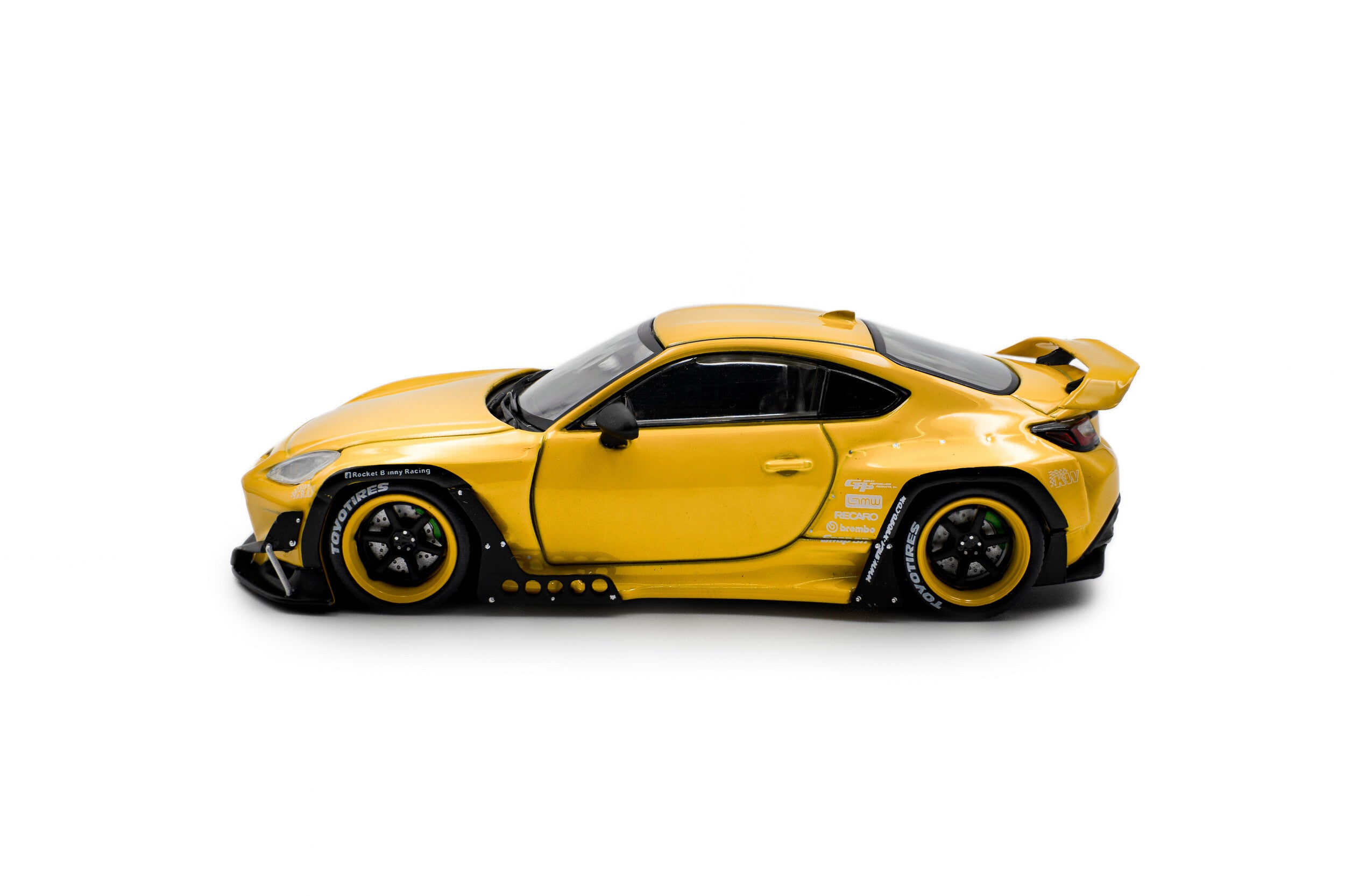 Pandem Toyota GR86 - Yellow - 2022 - 1:43