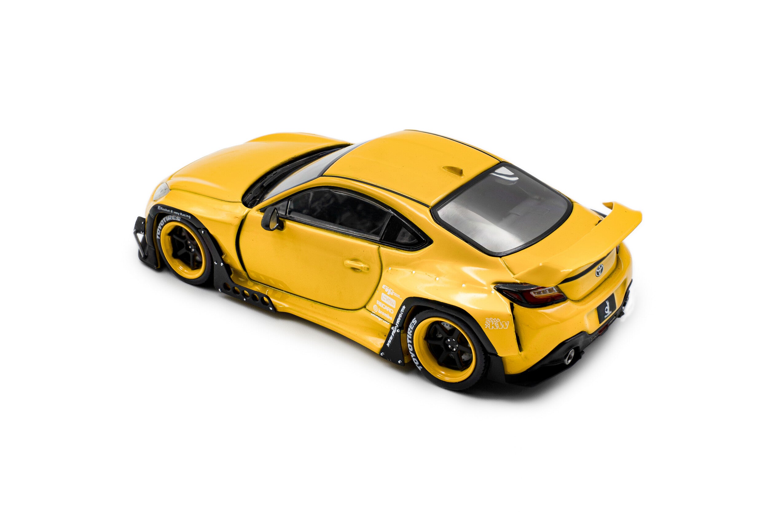 Pandem Toyota GR86 - Yellow - 2022 - 1:43