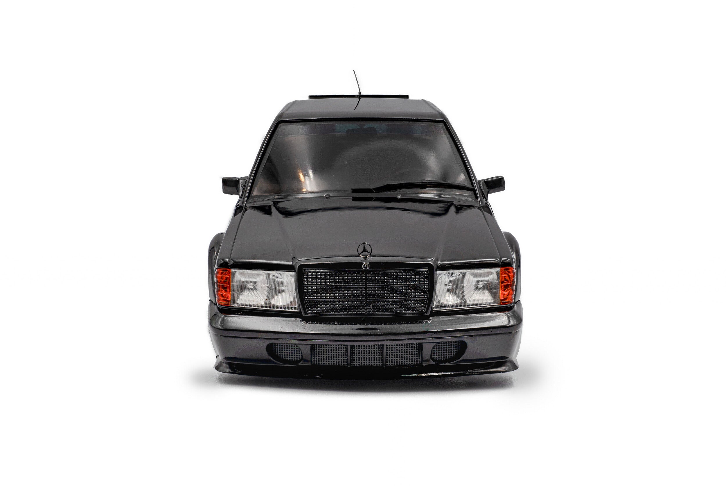Mercedes-Benz 190 W201 Evo II Solido Works - Black - 1990 - 1:18