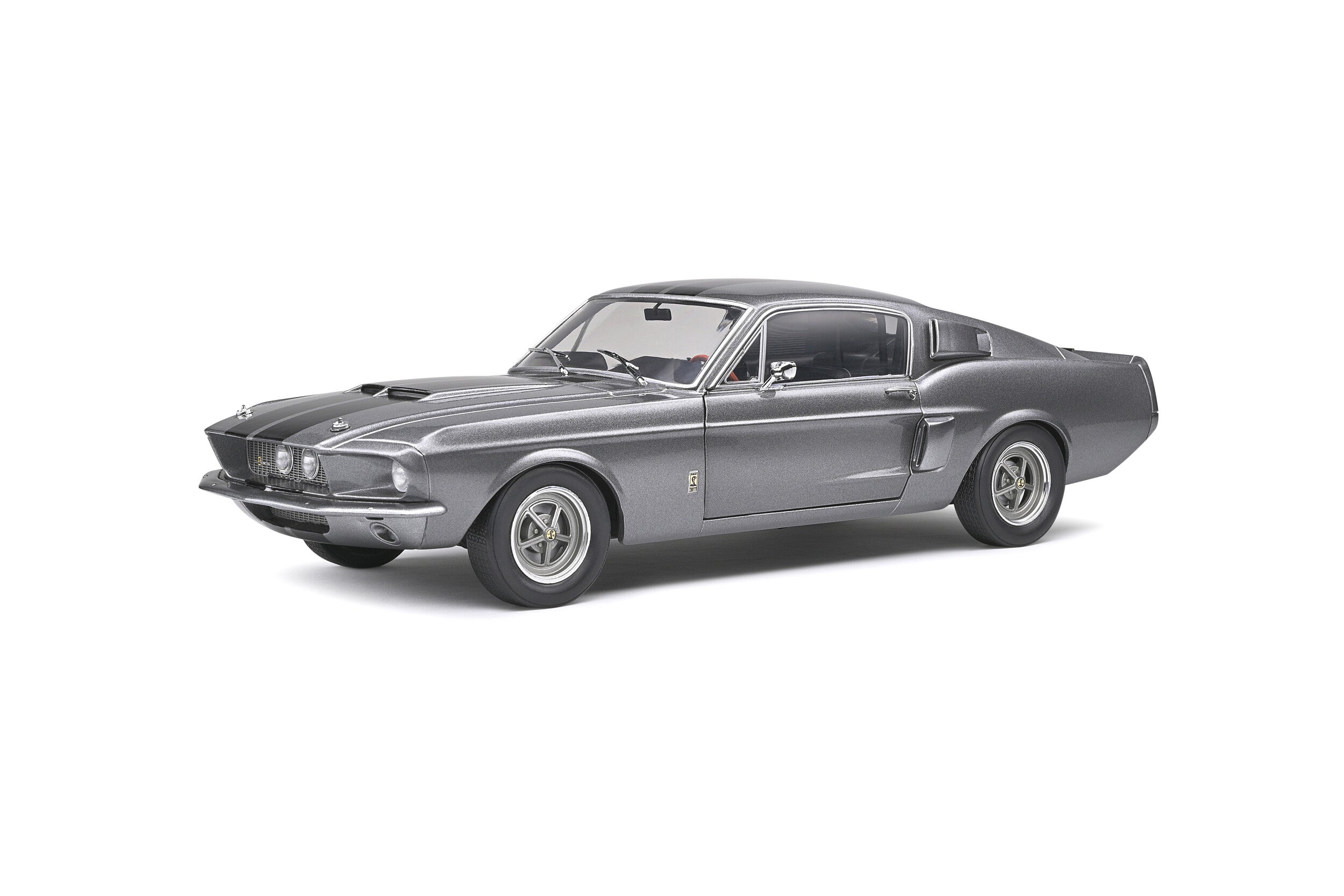 Shelby GT500 - Grey Black Stripes - 1967 - 1:18
