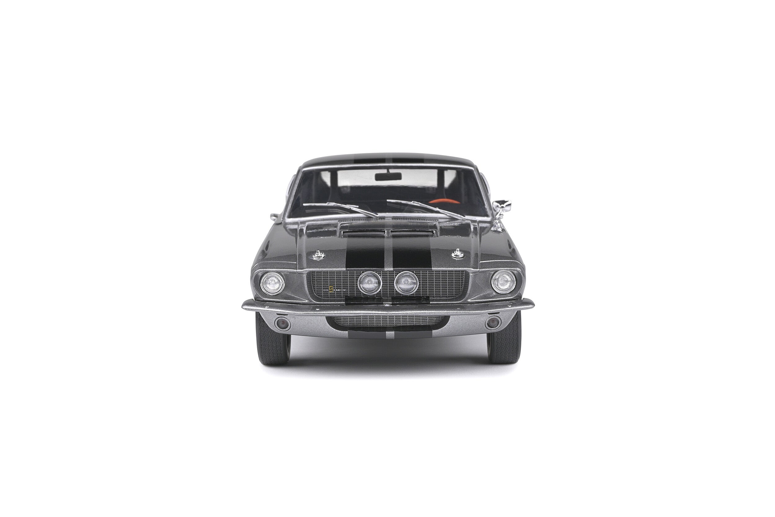 Shelby GT500 - Grey Black Stripes - 1967 - 1:18