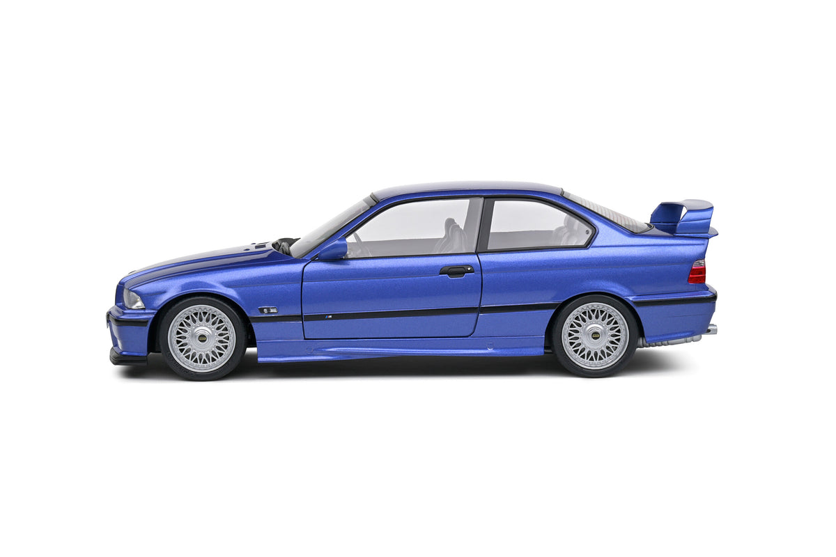 BMW M3 Coupé Estoril Blue Solido Works - 1996 - 1:18