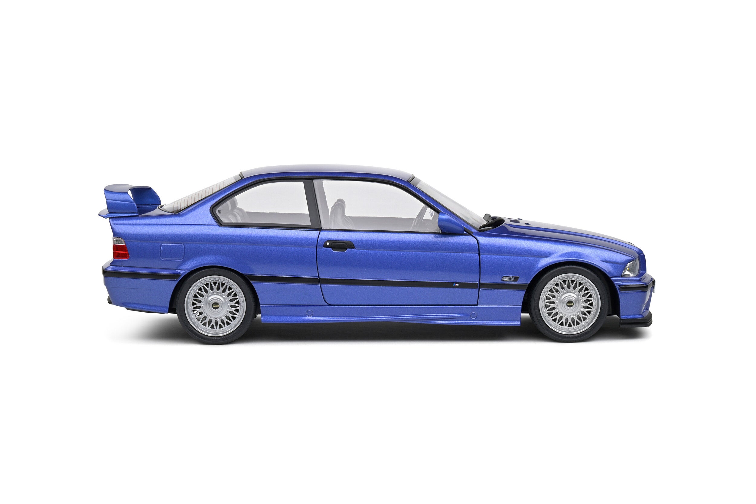 BMW M3 Coupé Estoril Blue Solido Works - 1996 - 1:18