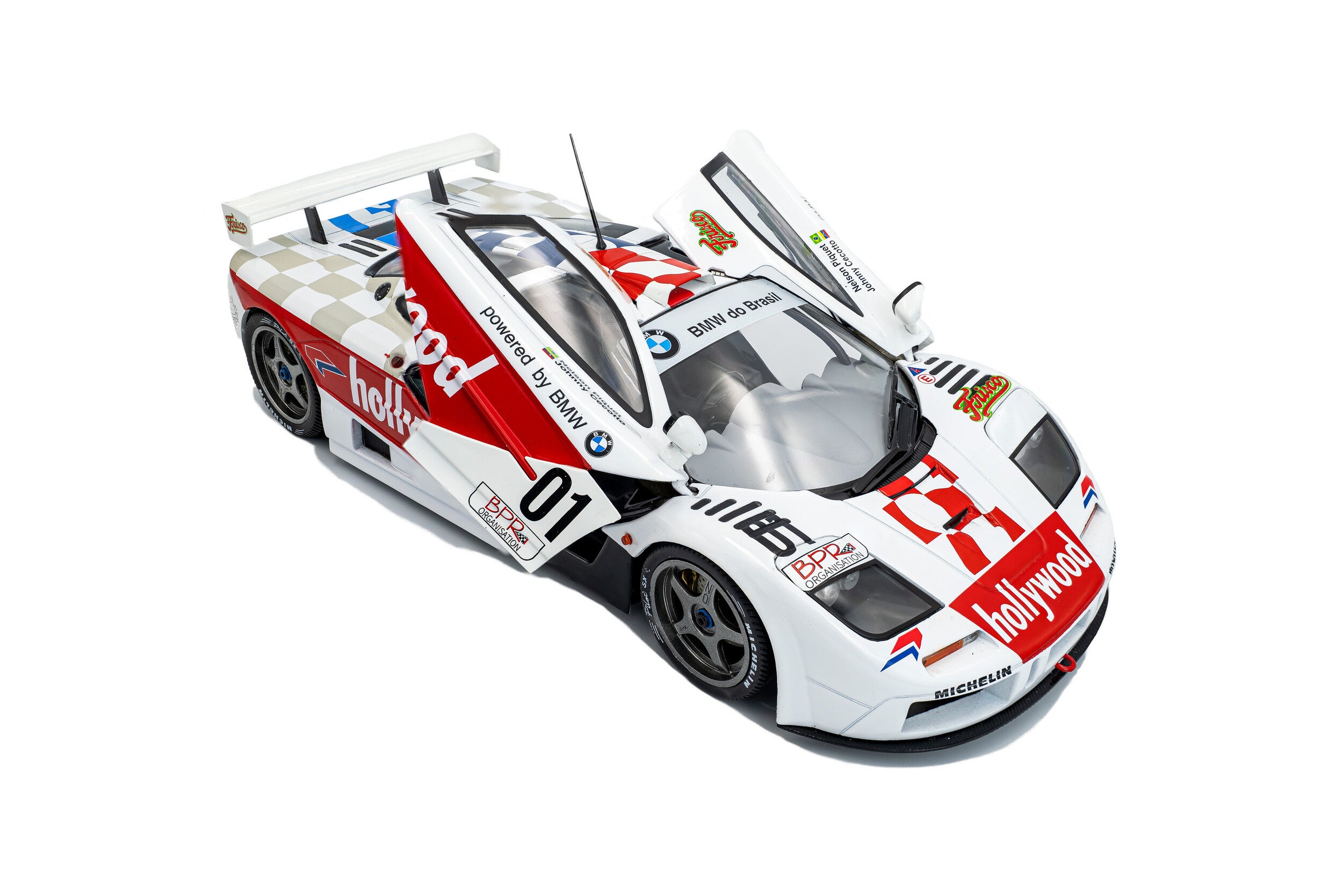 McLaren F1 GTR Short Tail 2 Horas de Brasília 1996 #01 N. Piquet/J. Cecotto - 1:18