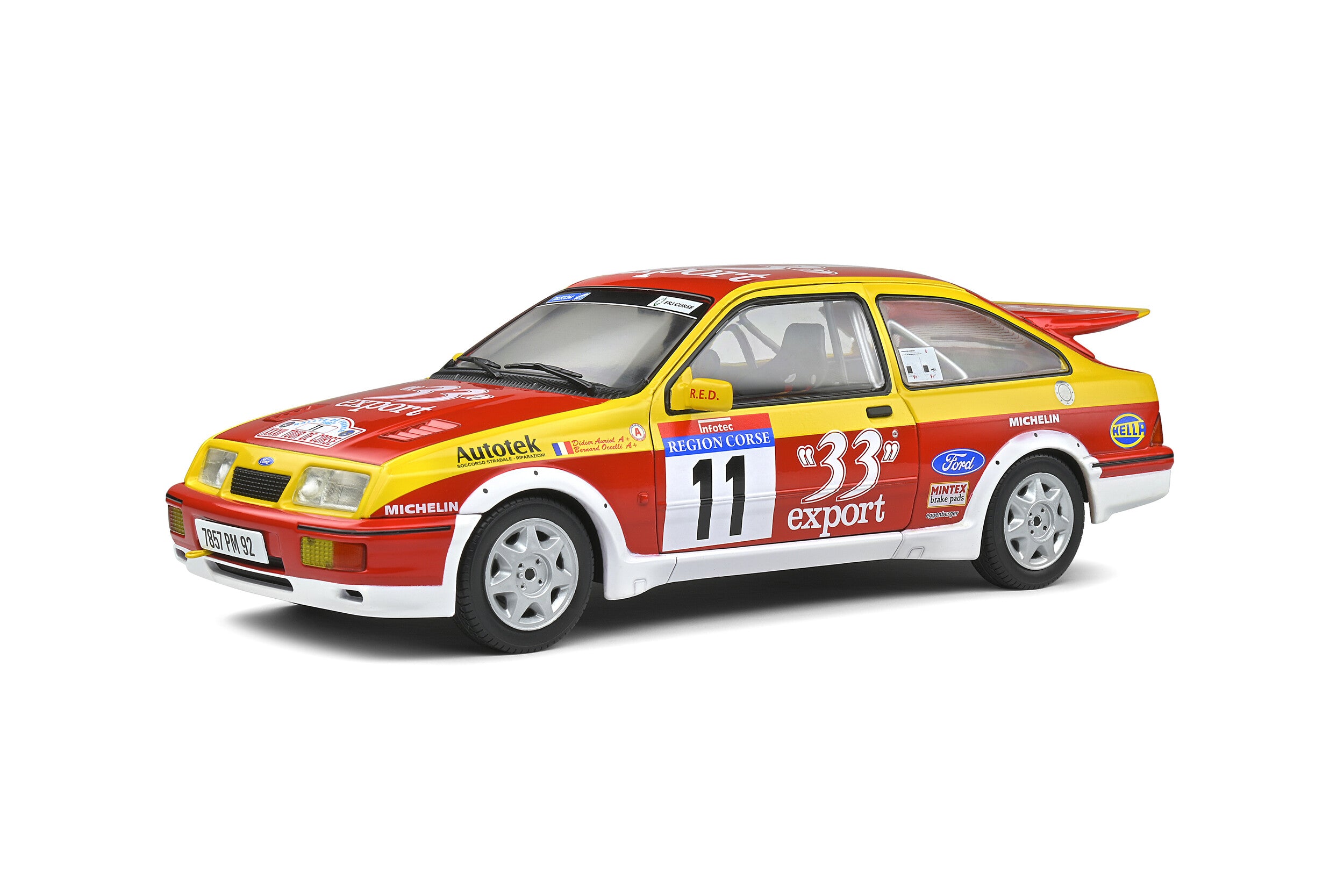 Ford Sierra Cosworth RS Tour de Corse 1987 #11 Auriol/Occelli - 1:18