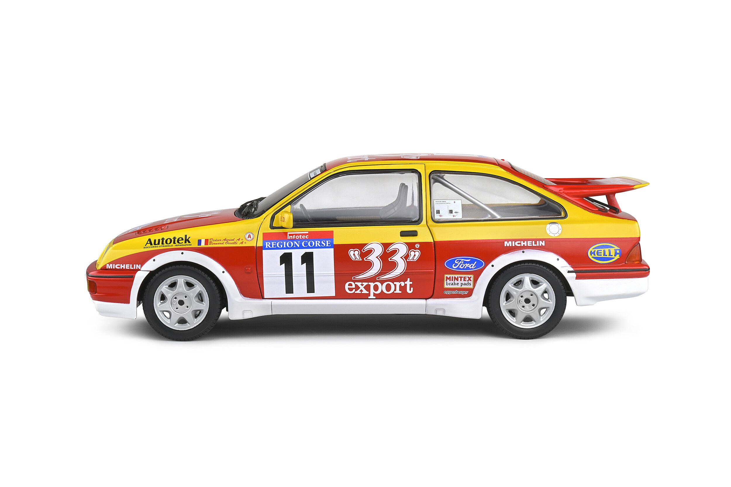 Ford Sierra Cosworth RS Tour de Corse 1987 #11 Auriol/Occelli - 1:18