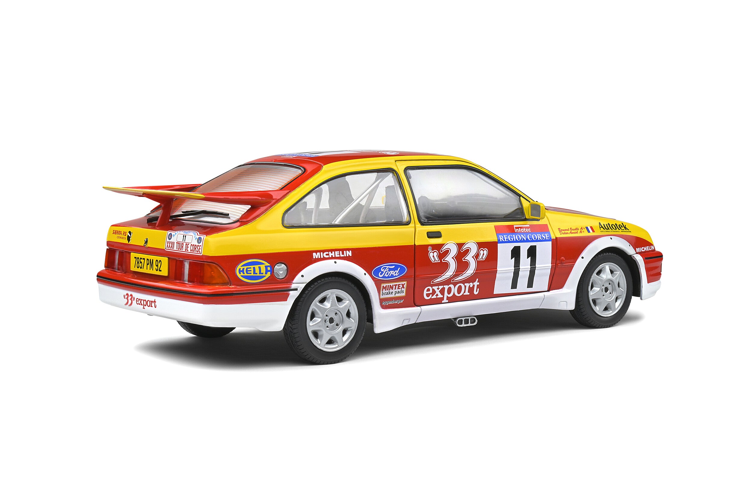 Ford Sierra Cosworth RS Tour de Corse 1987 #11 Auriol/Occelli - 1:18