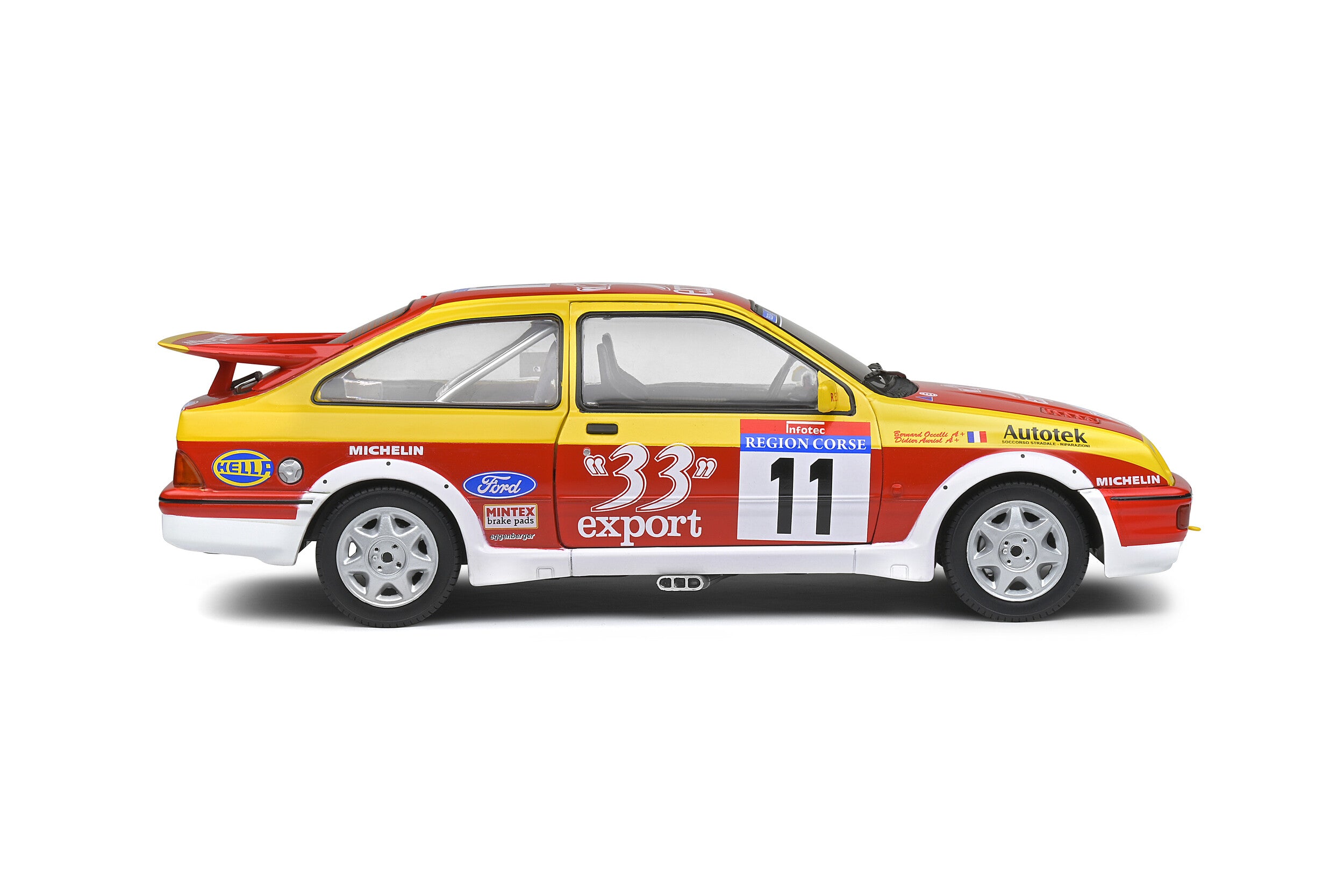 Ford Sierra Cosworth RS Tour de Corse 1987 #11 Auriol/Occelli - 1:18