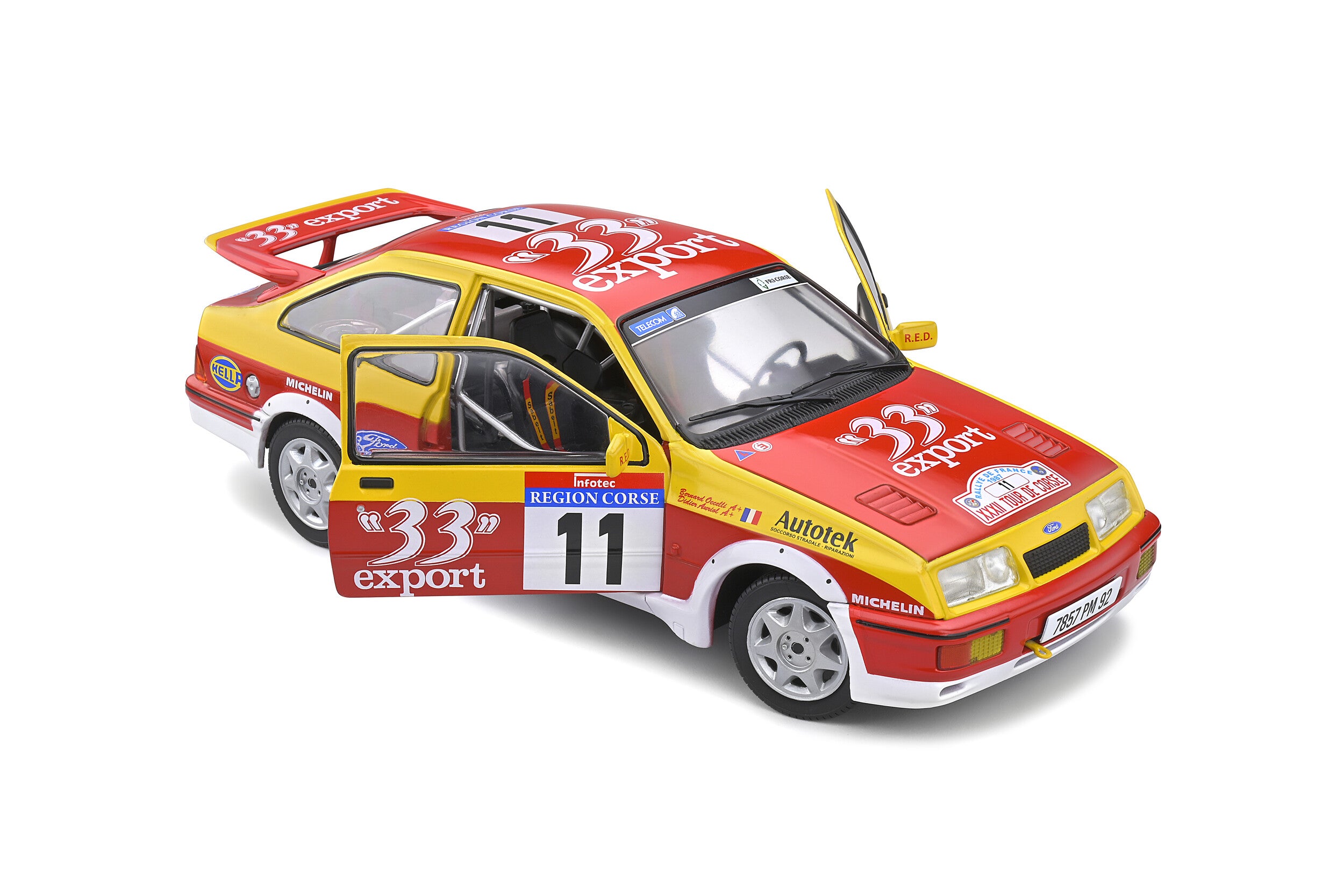 Ford Sierra Cosworth RS Tour de Corse 1987 #11 Auriol/Occelli - 1:18