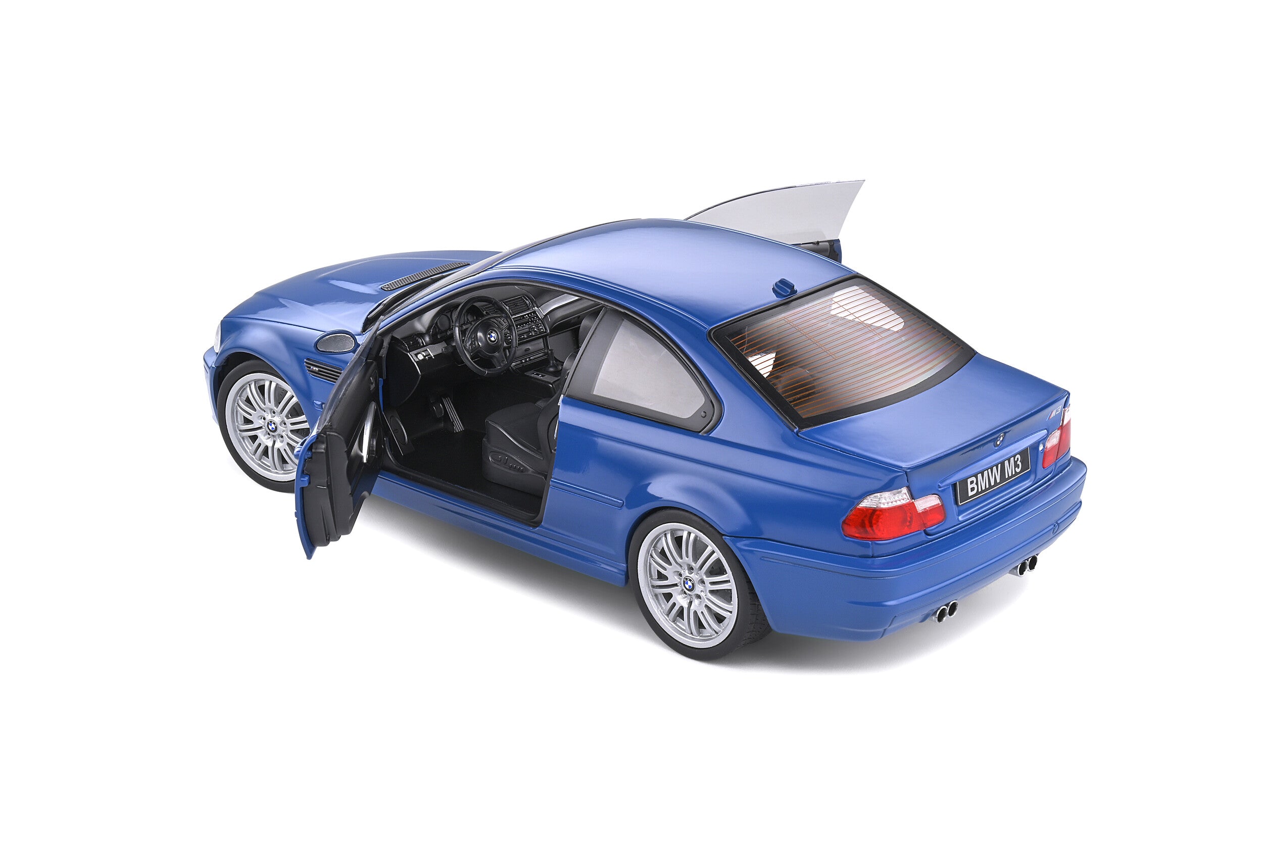 BMW E46 M3 Coupé - Laguna Blue - 2000 - 1:18