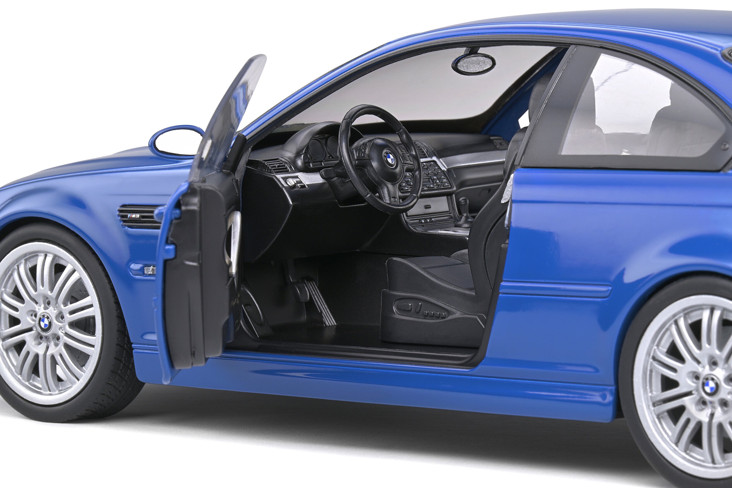 BMW E46 M3 Coupé - Laguna Blue - 2000 - 1:18